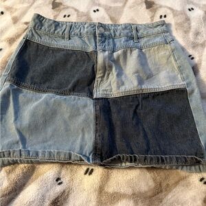 Wild Fable Light Blue Denim Skirt